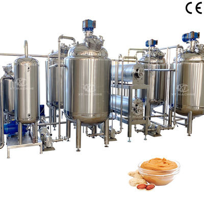 Giá tốt. Peanut Butter Blending Tank High Quality Heating and Insulation Mixing Tank Industrial Emulsifying Mixing tank trực tuyến