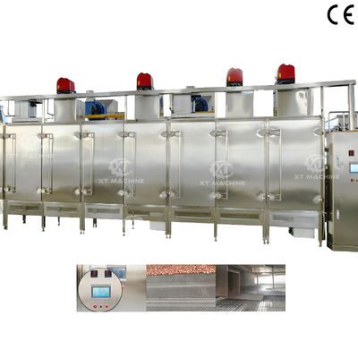 Máy rang hạt liên tục có nhiệt độ điều chỉnh với chức năng làm mát mạnh