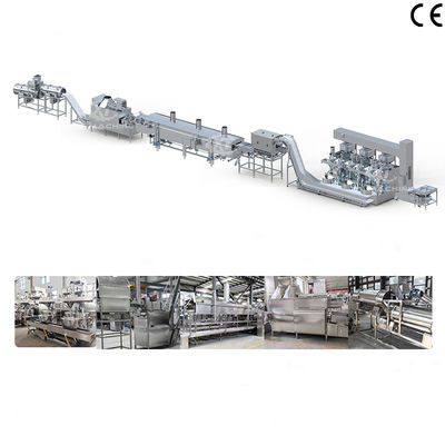 Giá tốt. 1000-2000kg/h Thiết bị phủ và chiên hạt tự động đầy đủ Máy làm đậu phộng được phủ bột chiên cho các nhà máy chế biến thực phẩm trực tuyến