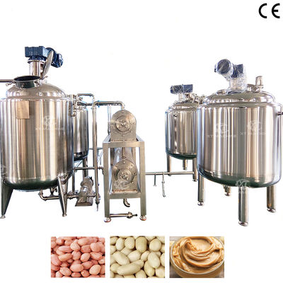 Giá tốt. SS304 Thùng trộn bơ đậu phộng loại thực phẩm 200L-1000L Thùng làm mát / khử khí cho sử dụng công nghiệp thực phẩm trực tuyến