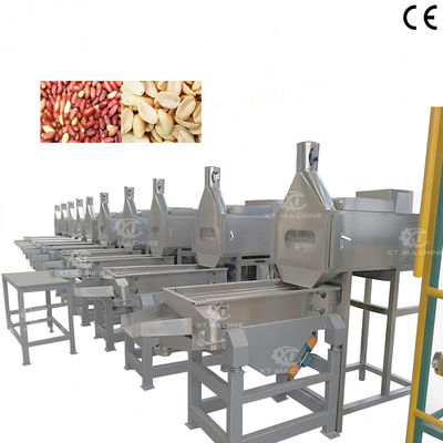 Giá tốt. Bán hàng trực tiếp tại nhà máy Máy rạch và chần đậu phộng hoàn toàn tự động Máy bóc vỏ bằng không khí trực tuyến