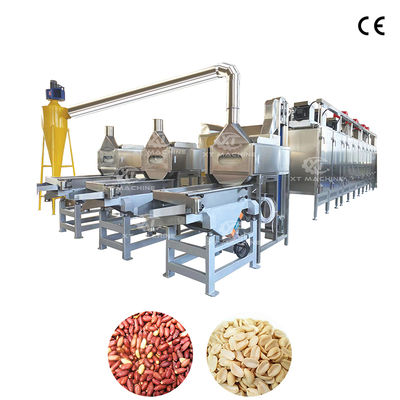 Giá tốt. Máy tách và chần đậu phộng có độ chính xác cao có thể tùy chỉnh với 800-1000kg / h với chứng nhận CE trực tuyến