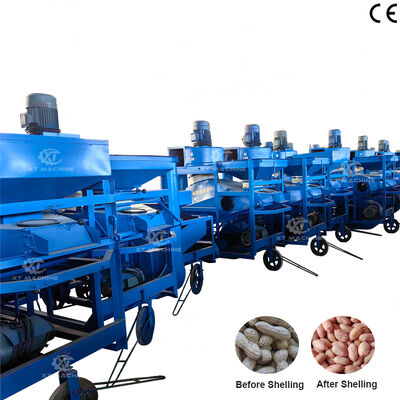 Máy lột vỏ đậu phộng có công suất cao, tốc độ lột vỏ cao 2000kg/h Máy lột vỏ đậu phộng