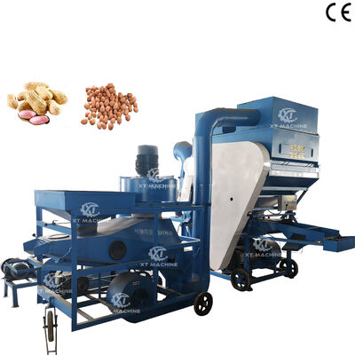 Máy tự động để tách vỏ hạt điều, thiết bị để loại bỏ vỏ hạt điều, năng suất 2000-5000 kg/giờ