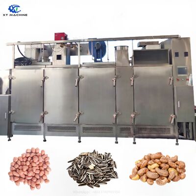 Giá tốt. Máy nướng hạt / đậu phộng / hạt / hạt / hạt mầm / hạnh nhân chuyên nghiệp với thép không gỉ 304 cho 3000kg / h trực tuyến