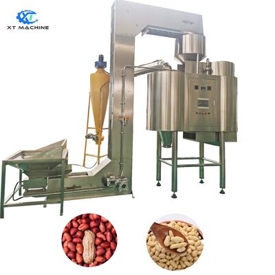 Giá tốt. Máy làm trắng đậu phộng / pistachio / đậu phộng bằng không khí tự động với tỷ lệ vỏ 98% và công suất 500kg/1000kg trực tuyến