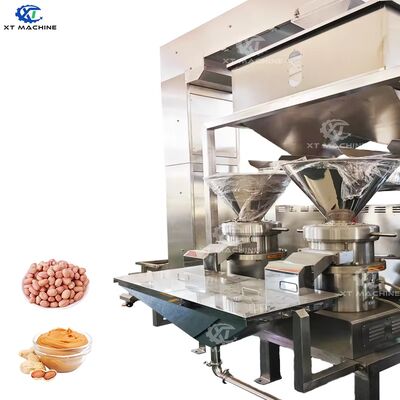 Giá tốt. Máy nghiền tốc độ cao để sản xuất bơ đậu phộng / mứt thảo mộc / pha lê 130-500kg/h trực tuyến