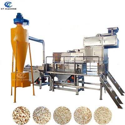 Giá tốt. Máy nghiền đậu phộng/hạnh nhân/hạt điều công nghiệp 500kg/h 7,5kw công suất 2 tầng để chế biến hạt trực tuyến