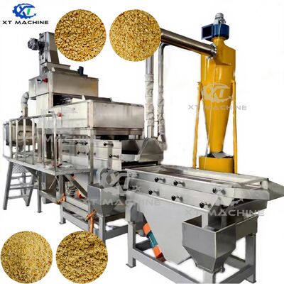 Máy cắt đứt đậu phộng công nghiệp với công suất 500kg / giờ, sức mạnh 7,5kw và cắt đứt 2 giai đoạn để chế biến hạt đồng nhất