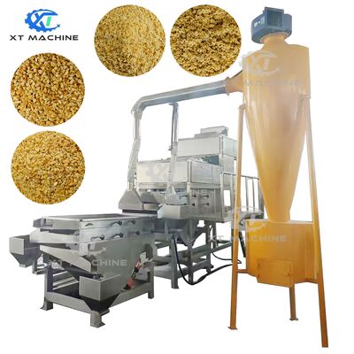 Máy cắt đứt đậu phộng / hạt cachew / hạnh nhân tự động với 500kg / h và màn hình rung để chế biến hạt