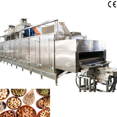 Giá tốt. Máy nướng hạt tự động đầy đủ Máy nướng dẻo với điều khiển thông minh PLC cho các phần nướng điều chỉnh trực tuyến
