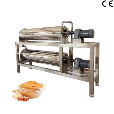 Máy làm lạnh bơ hạt 1000kg/h SUS304 Cấp thực phẩm cho bơ đậu phộng, bơ hạnh nhân