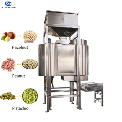 Giá tốt. Máy làm trắng đậu phộng / hạt đậu phộng / pistachio có hiệu quả cao 500-1000kg / h với tỷ lệ vỏ 98% trực tuyến