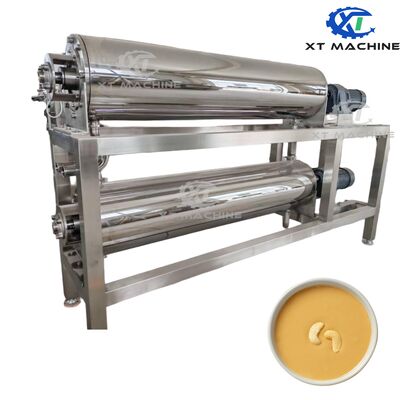 Máy làm mát bơ đậu phộng bằng thép không gỉ 304 với công suất 500 kg/h cho dây chuyền sản xuất chiết rót tự động