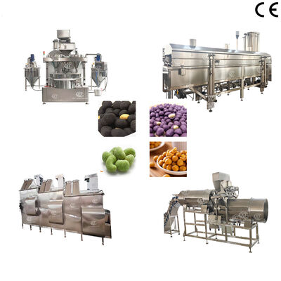 Giá tốt. Dây chuyền sản xuất chiên phủ hạt hiệu suất cao cho nhà máy chế biến hạt trực tuyến