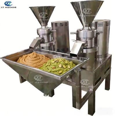 Giá tốt. SUS304 Máy nghiền bơ đậu phộng cho Cashew/Almond/Pistachio paste/Jam trực tuyến