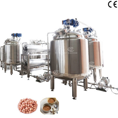 Giá tốt. Bồn trộn/làm nguội/xả khí bơ đậu phộng giá rẻ với dung tích xử lý tùy chỉnh và cách nhiệt sưởi ấm trực tuyến