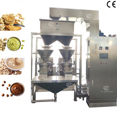Máy nghiền bơ đậu phộng tự động 1000kg/h-2000kg/h Capacity Peanut Cashew Butter