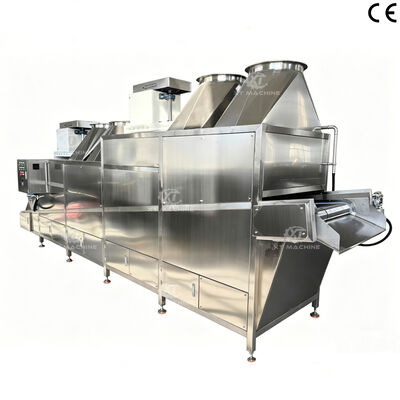 Giá tốt. Máy làm mát đậu phộng và hạt rang 500kg/h-1500kg/h có thể tùy chỉnh với PLC SUS304 vật liệu ISO CE chứng nhận trực tuyến