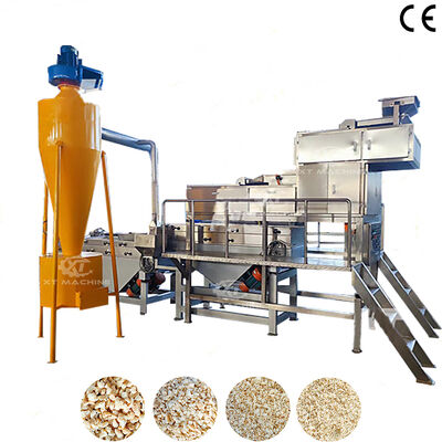 Giá tốt. Máy thái hạt và phân loại hạt bốn cấp công suất 1000kg/h-2000kg/h với máy cắt hạt đậu phộng tùy chỉnh cho nhà máy chế biến hạt trực tuyến