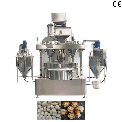 Giá tốt. Máy làm kẹo đậu phộng tự động hoàn toàn PLC Máy phủ hạt điều cho nhà máy chế biến hạt trực tuyến