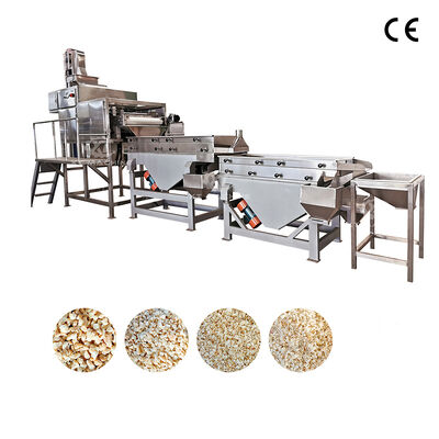 Giá tốt. Máy cắt đứt đậu phộng đa chức năng 500kg / h 304 thép không gỉ Máy cắt đậu phộng bốn giai đoạn và máy nghiền hạt để cắt ngang trực tuyến