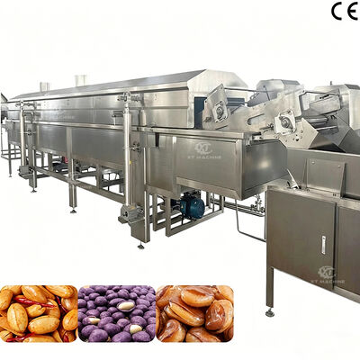 Giá tốt. Máy nướng tự động liên tục của hạt đậu phộng được phủ bằng thép không rỉ 304, nướng ngô và trái cây khô bằng cách tách nước trực tuyến