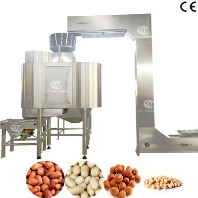 Giá tốt. Máy loại bỏ da đỏ đậu phộng thương mại với thép không gỉ chất lượng thực phẩm để chế biến đậu phộng phỉ trực tuyến