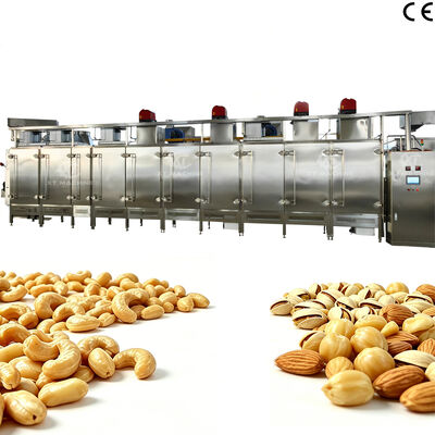 Giá tốt. Máy rang hạt liên tục có nhiệt độ điều chỉnh Máy rang đậu phộng với chức năng làm mát mạnh trực tuyến