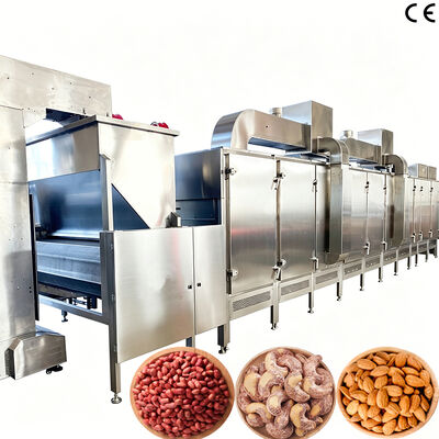 Giá tốt. SS304 Năng lượng thực phẩm hạt liên tục Máy nướng hạt hướng dương Nướng nướng Nướng bánh thương mại cho sử dụng trong nhà máy trực tuyến