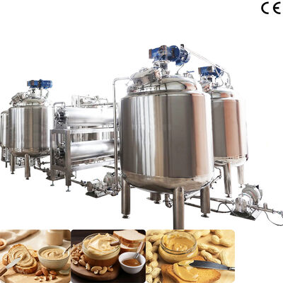 Giá tốt. Bồn trộn/làm nguội/xả khí bơ đậu phộng giá rẻ với dung tích xử lý tùy chỉnh và cách nhiệt sưởi ấm trực tuyến