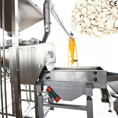 Split hạt đậu phộng máy làm trắng chính xác cao đậu phộng cắt và làm trắng máy