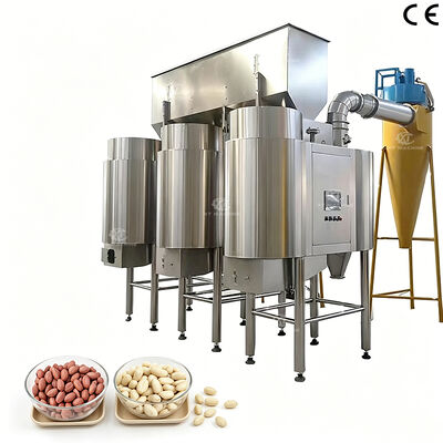 Giá tốt. Máy làm trắng hạt đậu phộng cao hoàn toàn tự động Máy lọc không khí khí với thép không gỉ 304 chất lượng thực phẩm trực tuyến