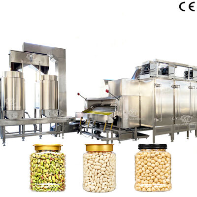 Giá tốt. Máy tách vỏ lạc/hạt dẻ cười bằng thép không gỉ, đạt tiêu chuẩn thực phẩm, công suất 500~1000kg/h, thiết bị chế biến hạt trực tuyến