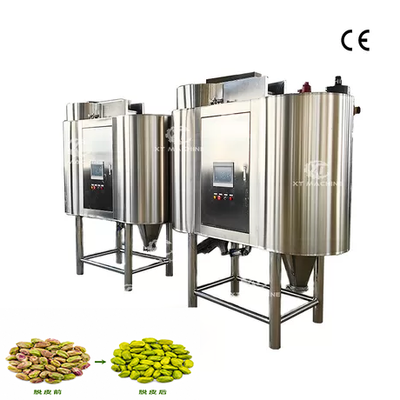 Máy Tách Vỏ Lạc Da Đỏ 500kg/h Có Điều Khiển PLC CE ISO Dự Án Trọn Gói