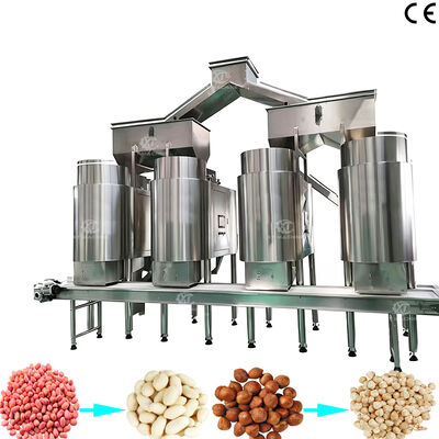 Giá tốt. Máy Tách Vỏ Lạc Vỏ Đỏ Công Nghiệp Dung Tích Lớn Máy Bóc Vỏ Hạt Dẻ Cười Hạt Dẻ Nước cho Chế Biến Đậu Phộng trực tuyến