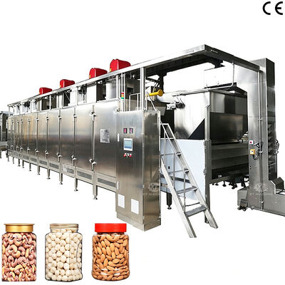 Giá tốt. Máy rang hạt điều chất lượng cao, máy rang hạt tự động kiểu Nhật với công suất 500kg/h-2000kg/h cho chế biến thực phẩm trực tuyến