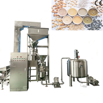 Giá tốt. 500kg/h đơn giản loại bơ đậu phộng dây chuyền sản xuất PLC điều khiển tự động bơ dẻo máy trực tuyến