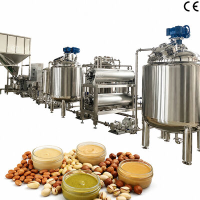 Giá tốt. Máy sản xuất bơ đậu phộng đa hương vị hoàn toàn tự động cao cấp Máy sản xuất bơ đậu phộng hạnh nhân trực tuyến