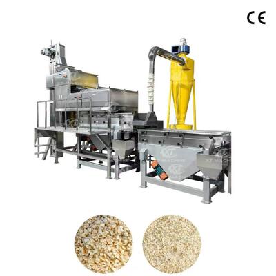 Giá tốt. Máy cắt hạt tự động công nghiệp để làm hạt hạt đậu phộng với máy XT 500kg / h Trực tuyến