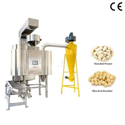Máy làm trắng không khí bằng thép không gỉ XT 1000kg/h máy chế biến hạt đậu phộng công nghiệp