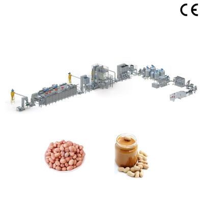 Giá tốt. Dây chuyền sản xuất bơ đậu phộng công nghiệp 200-5000kg/h Dây chuyền nghiền hạt tự động hoàn toàn Trực tuyến